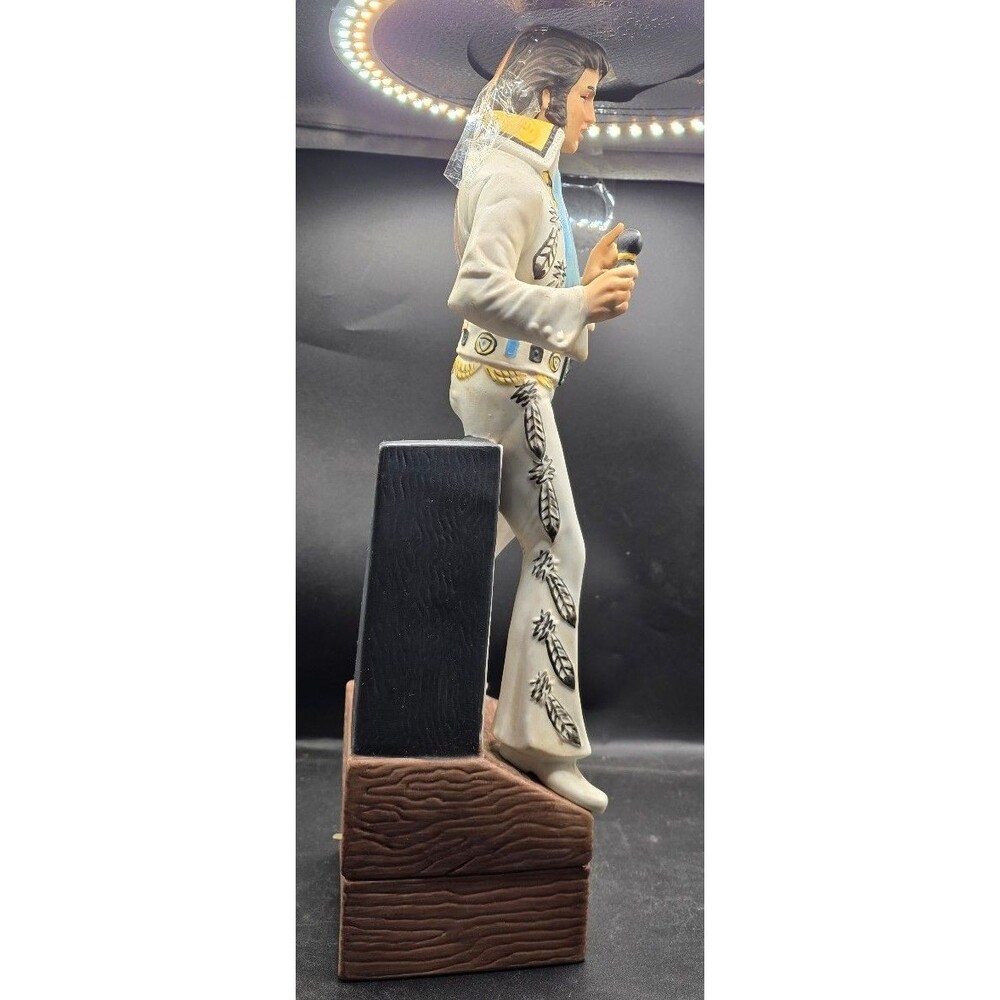 Vintage 1977 Elvis Presley Musical Decanter Music Box - Picture 2 of 9